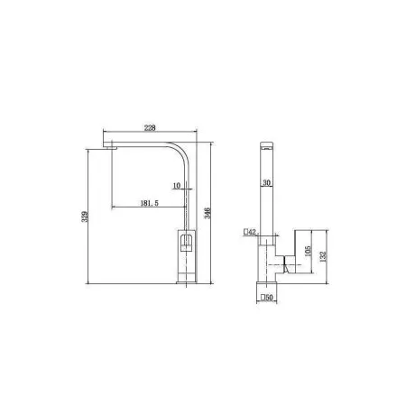 Смеситель для кухни FASHUN (A54017)