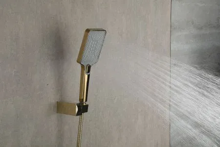 Смеситель для ванны Gappo G3207-3, однорычажный, золото