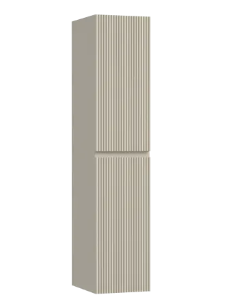 Шкаф-пенал SANCOS Snob R подвесной Beige Soft, 350х350х1650 мм,  PSNR35CE