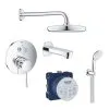 Душевой комплект Grohe Essence 119699 хром