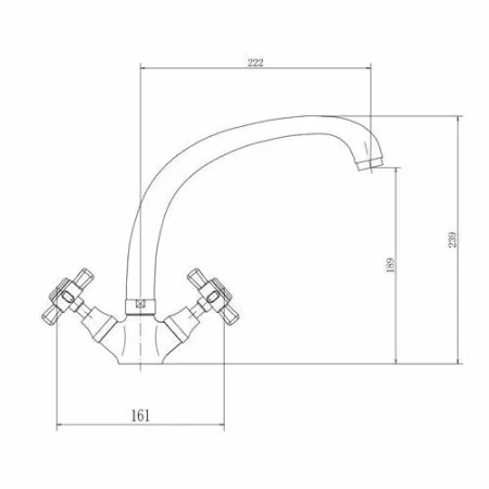 Смеситель для кухни FASHUN (A4224)