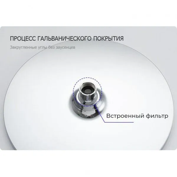 Верхний душ GAPPO G005-25