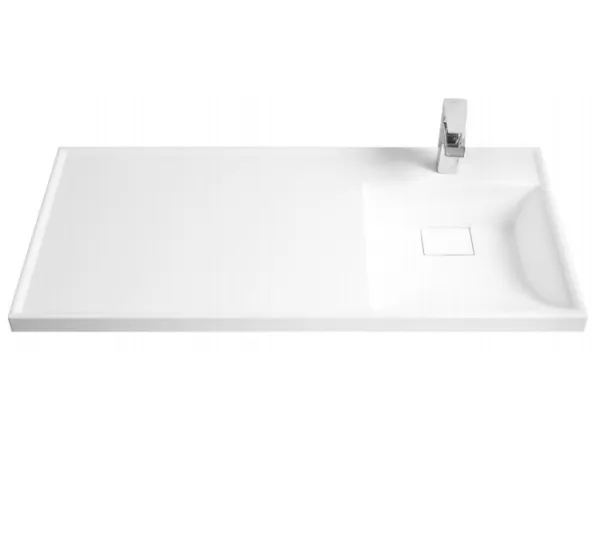 Тумба с раковиной Aquaton Лондри 1A236001LH010 40 белый глянец