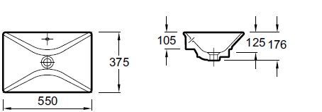 Мебель для ванной Jacob Delafon Parallel 170 см, белый