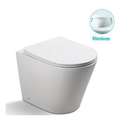 Унитаз приставной SantiLine SL-5020 белый