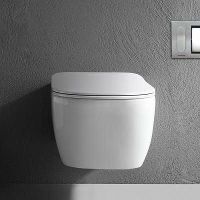 Унитаз подвесной Antonio Lupi Komodo с сиденьем микролифт, белый глянцевый