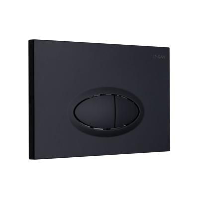 Кнопка смыва Logan Oval 00297676 черный матовый