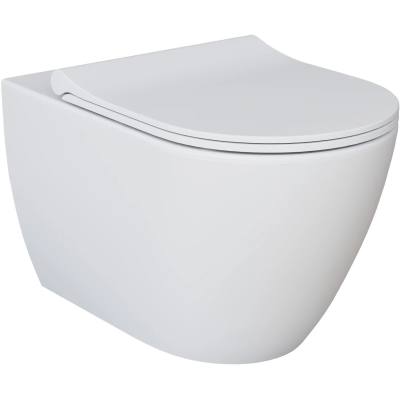 Унитаз подвесной Ambassador Queen 113T20101R безободковый, белый матовый