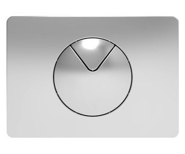 Кнопка смыва Sanit S702 16.702.81.0000 глянцевый хром