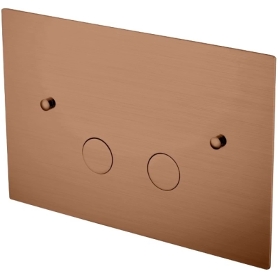 Кнопка смыва Boheme 647-BRB для инсталляции, бронза матовая