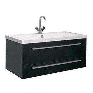 Тумба под раковину Aquanet Нота 00171491 90 черный