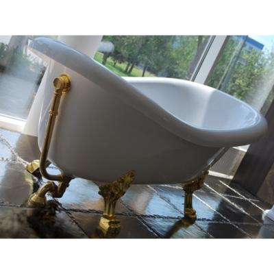 Акриловая ванна Gruppo Treesse Epoca V5071/oro 170х80 золото/белый