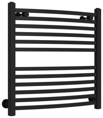 Полотенцесушитель водяной Сунержа Аркус 31-0251-6060 600x600 черный матовый