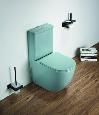 Унитаз напольный Ceramalux 2166 XMLG, зеленый матовый