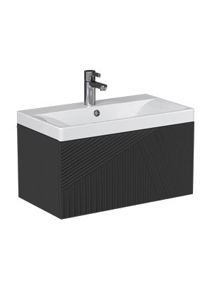 Тумба подвесная Velvex Edge 70.1Y, графит (tp.EDG.9696.70.1Y графит)