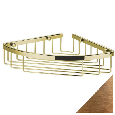 Полка-решетка Art&Max AM-G-8936-Br угловая бронза