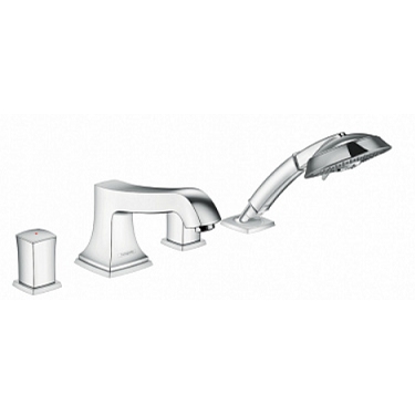 Смеситель Hansgrohe Metropol 31315000 на борт ванны