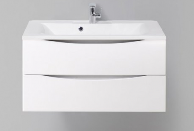 Тумба с раковиной BelBagno Marino MARINO-900-2C-SO-BO-P + BB900/450-LV-MR-PR 90 bianco opaco Тумба с раковиной BelBagno Marino MARINO-900-2C-SO-BO-P + BB900/450-LV-MR-PR 90 bianco opaco