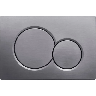 Кнопка смыва Vincea VFP-202GM для инсталляции, вороненая сталь
