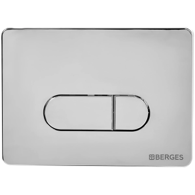 Кнопка смыва Berges Novum D3 040033 для инсталляции, хром