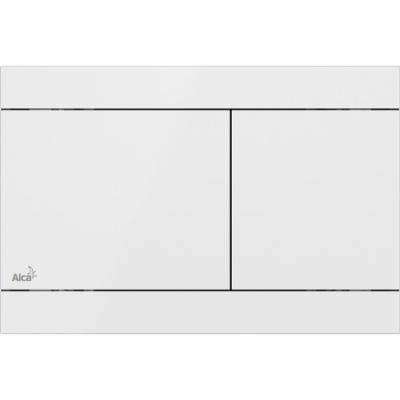 Кнопка смыва AlcaPlast Flat FUN-WHITE белая