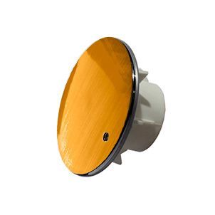 Декоративная крышка сифона Cezares TRAY-COVER-G для поддона, золото