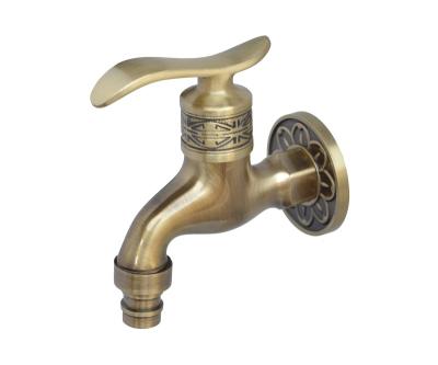 Сливной кран длинный Bronze de luxe (насадка-для шланга) (21599/2)