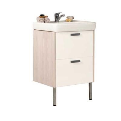 Тумба под раковину Aquaton Йорк 1A170501YOAV0 55 белый/ясень фабрик