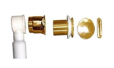 Слив-перелив BelBagno BB39-OVF-ORO для ванны, золото