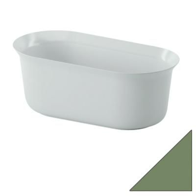 Ванна из искусственного камня ArtCeram Petite ACW005 44 140x70 verde salvia