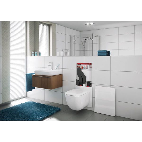 Кнопка смыва Tece TECElux Mini 9240960 с сенсорным управлением белая