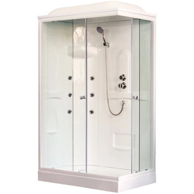 Душевая кабина 120x80x217 см Royal Bath RB8120HP2-T-L прозрачное