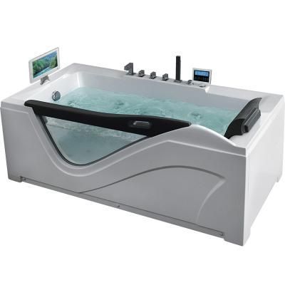 Акриловая ванна Gemy G9055 O L с гидромассажем