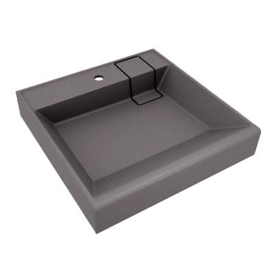 Раковина над стиральной машиной Florentina Лагуна 60 см 10.300.00600.307, серый шёлк