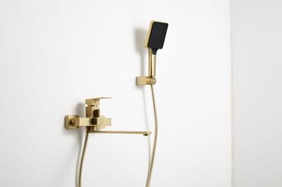 Смеситель для ванны Frap F2UB29TD1-HJ3, сатин золотой