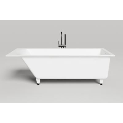 Ванна Salini Cascata Kit 104523M 180х80 материал S-Stone, белый матовый