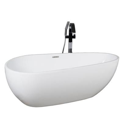 Акриловая ванна Cerutti SPA MiMi CT8686 170x80 отдельностоящая, белый