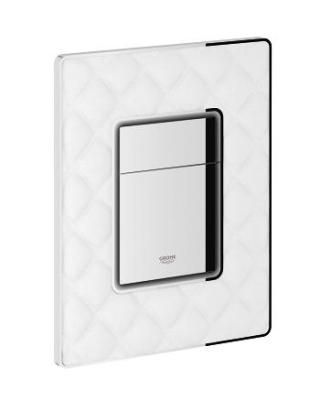 Кнопка смыва Grohe Skate Cosmopolitan 38914XR0 для унитаза, хром/белая