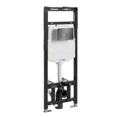 Система инсталляции для унитазов WasserKRAFT Alme 15TLT.010.ME.PB02 белый, черный глянец