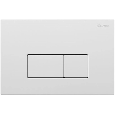 Кнопка смыва Caprigo Line LA002-white для инсталляции, белый
