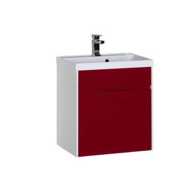 Тумба под раковину Aquanet Латина 00179936 60 бордо, 1 ящик