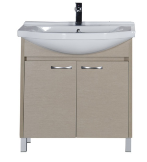 Тумба под раковину Aquanet Донна 00168931 80 светлый дуб