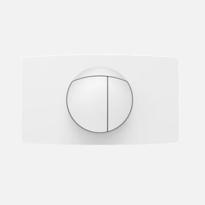 Кнопка смыва Sanit 16.018.01.0000bi белый