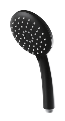Душевая лейка SANCOS Lotus, диаметр 115 мм, 3 режима, цвет черный матовый,  SC6003MB