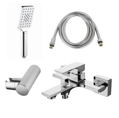 Смеситель AQG Bold 01BOL411CR для ванны, хром