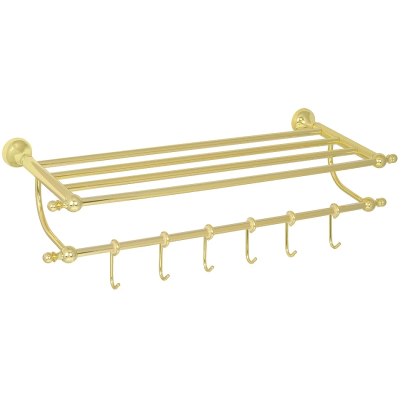 Полка для полотенец 63,5 см Veragio Gialetta Dorato VR.GIL-6426.DO