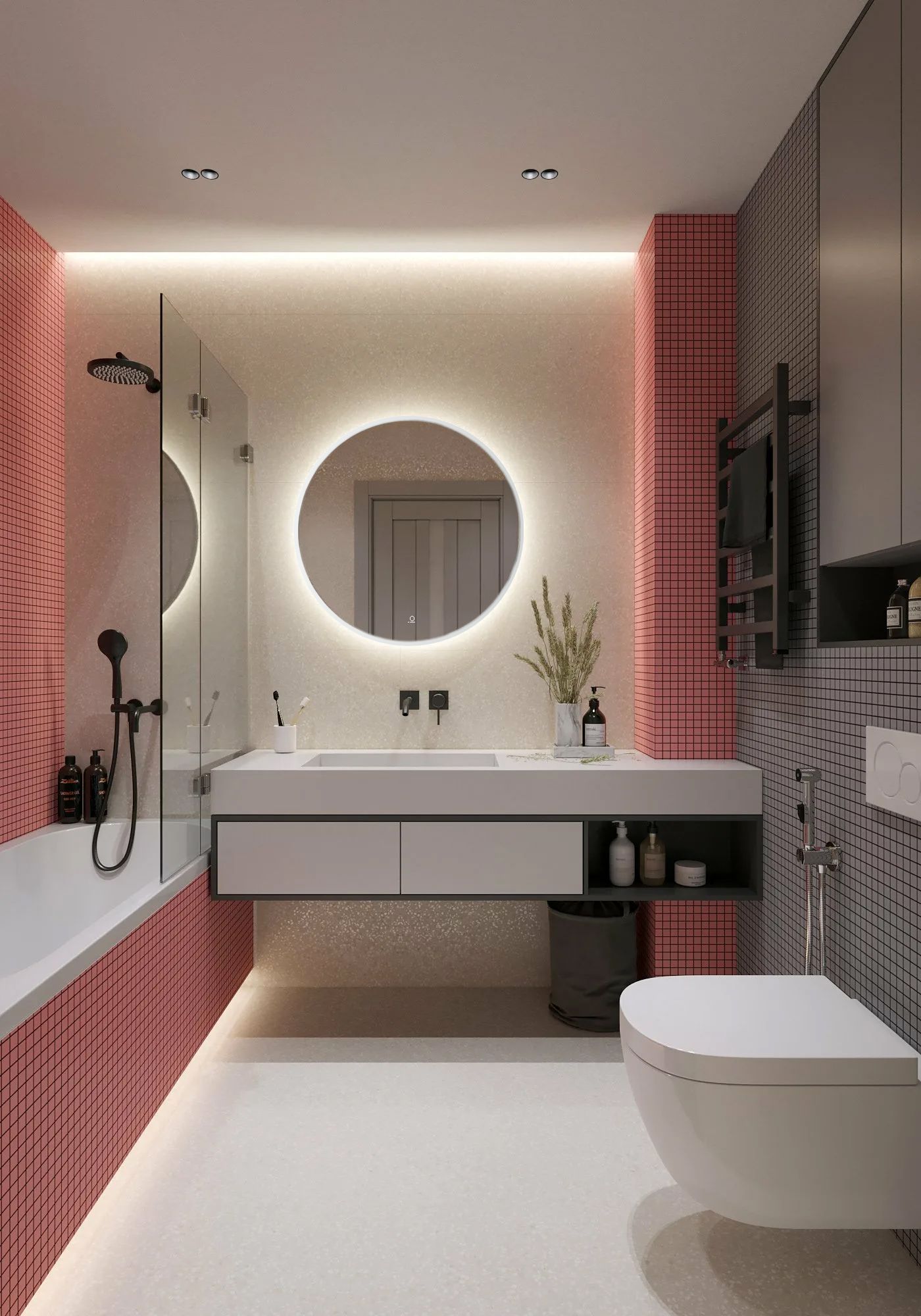 красивые ванной дизайн фото в квартире