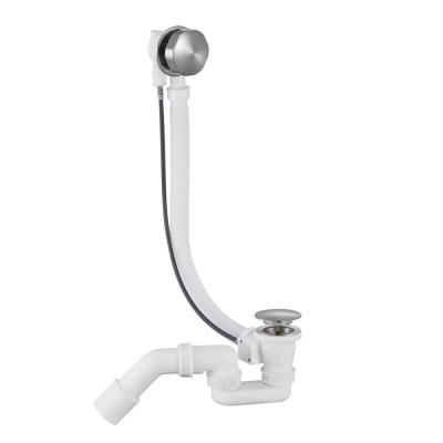 Слив-перелив (полуавтомат) Grocenberg GB240NK, никель