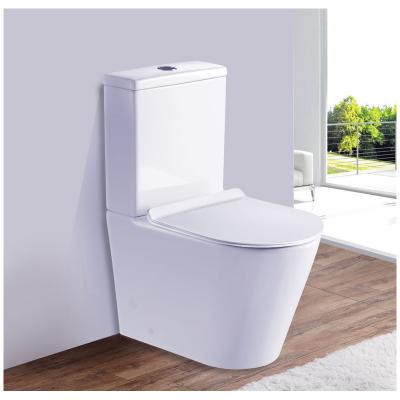 Унитаз-компакт Esbano Alagon-C безободковый, белый