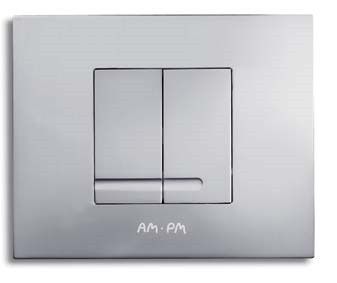 Кнопка смыва Am.Pm Spirit XS, хром матовый, ABS пластик